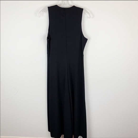 Bisou Bisou Black Sleeveless Rhinestone Dress F2 G221 - Picture 4 of 5